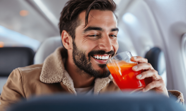 Du kommer inte tro varför tomatjuice är flygplanspassagerarnas hemliga favorit